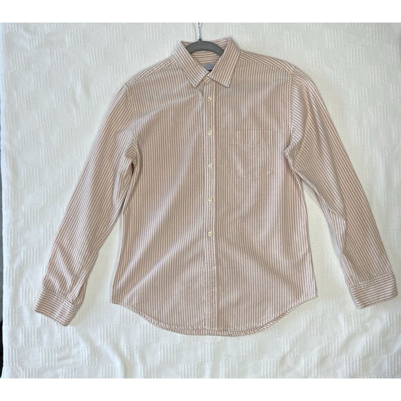 Merona long sleeve tailored fit coupe Size M Pre-Owned Seasonal vibes pink - Picture 4 of 6